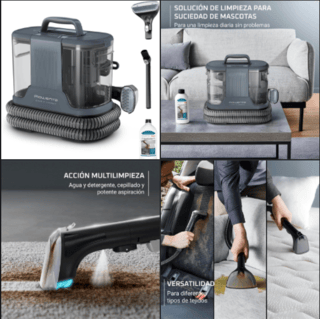 🎈 OFERTA DESTACADA Rowenta Clean It Compact – Limpiador Portátil Multiusos 🔻–44 % Ahora por 🧼89,99€