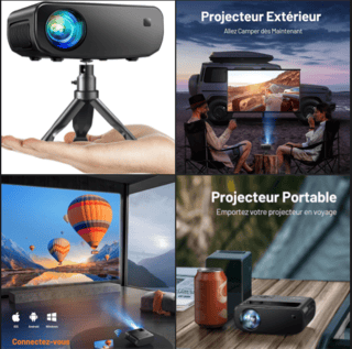 🎉 MEGA CHOLLO Proyector ELEPHAS WiFi Mini 1080P 🔻–81 % Ahora por 🎥34,99 € + CUPÓN DOBLE